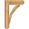 Ekena Millwork Thorton Craftsman Rough Sawn Bracket, Western Red Cedar, 6"W x 26"D x 38"H BKT06X26X38THR04RWR - alternate 4